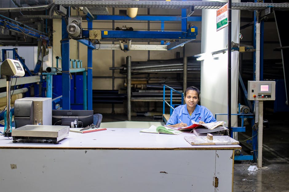 Modern industrial factory layout design in Nashik with efficient workflow planning